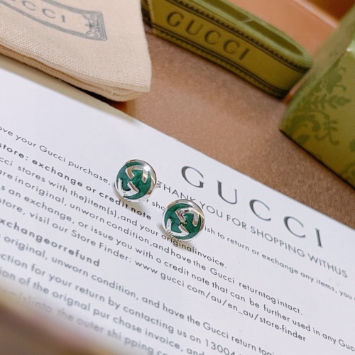 Replica Gucci Earrings For Women #1229187 $29.00 USD for Wholesale