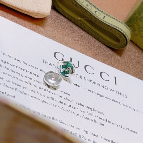 Replica Gucci Earrings For Women #1229187 $29.00 USD for Wholesale