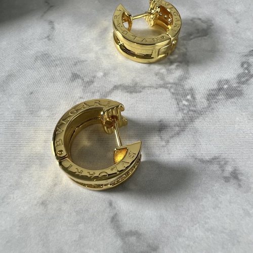 Replica Bvlgari Earrings For Women #1229192 $42.00 USD for Wholesale