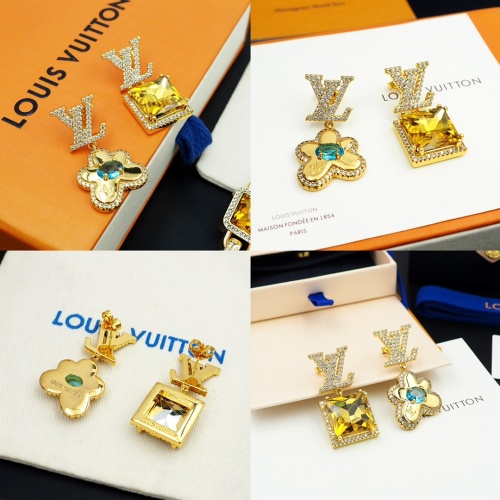 Replica Louis Vuitton Earrings For Women #1229227 $29.00 USD for Wholesale