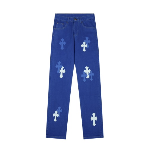 Chrome Hearts Jeans For Unisex #1229244 $60.00 USD, Wholesale Replica Chrome Hearts Jeans