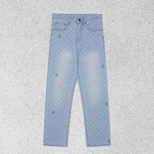 Louis Vuitton LV Jeans For Unisex #1229247 $56.00 USD, Wholesale Replica Louis Vuitton LV Jeans