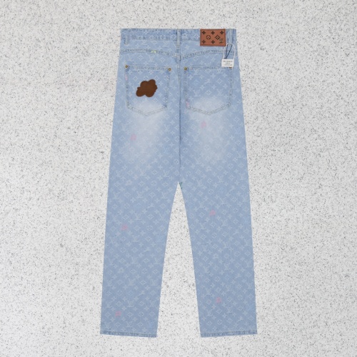 Replica Louis Vuitton LV Jeans For Unisex #1229247 $56.00 USD for Wholesale