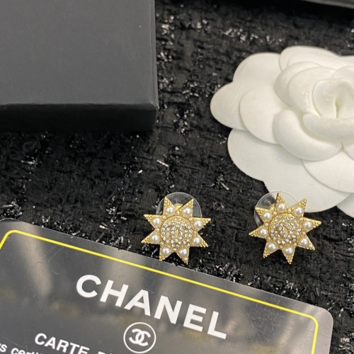 Replica Chanel Earrings For Women #1229272 $29.00 USD for Wholesale