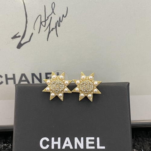 Replica Chanel Earrings For Women #1229272 $29.00 USD for Wholesale