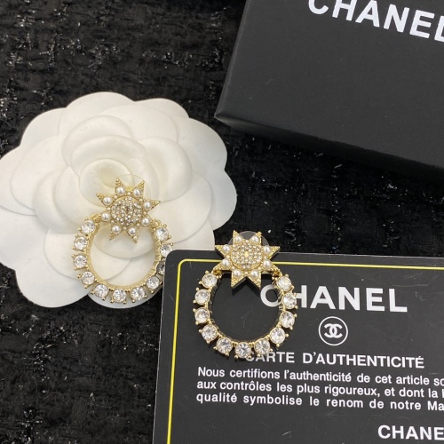 Replica Chanel Earrings For Women #1229273 $34.00 USD for Wholesale