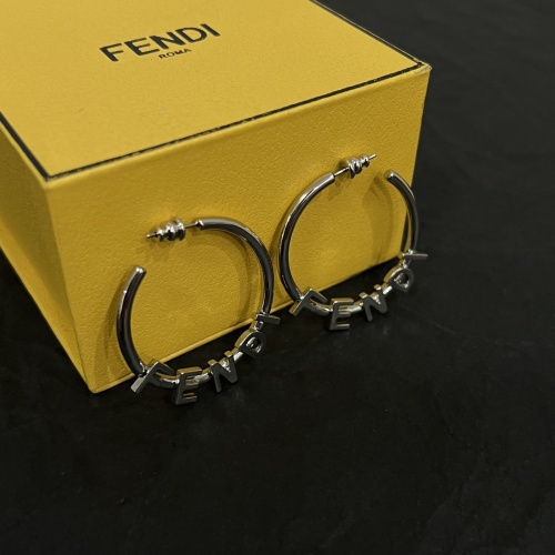 Replica Fendi Earrings For Women #1229344 $38.00 USD for Wholesale