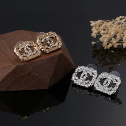 Replica Chanel Earrings For Women #1229359 $25.00 USD for Wholesale