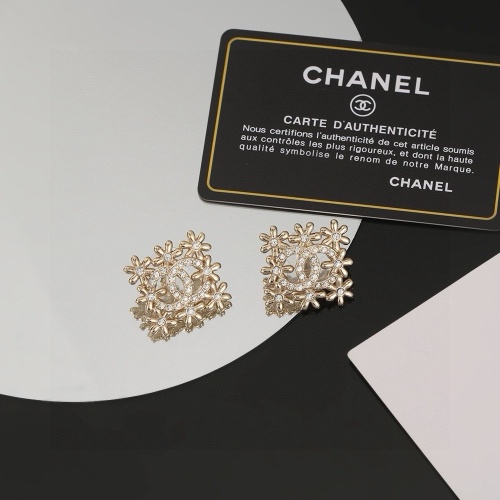 Replica Chanel Earrings For Women #1229361 $27.00 USD for Wholesale