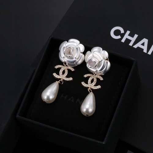 Replica Chanel Earrings For Women #1229362 $29.00 USD for Wholesale