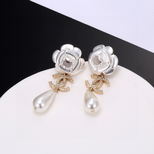 Replica Chanel Earrings For Women #1229362 $29.00 USD for Wholesale