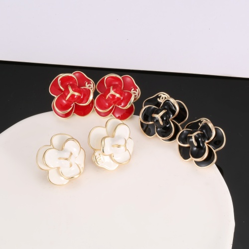 Replica Chanel Earrings For Women #1229363 $25.00 USD for Wholesale