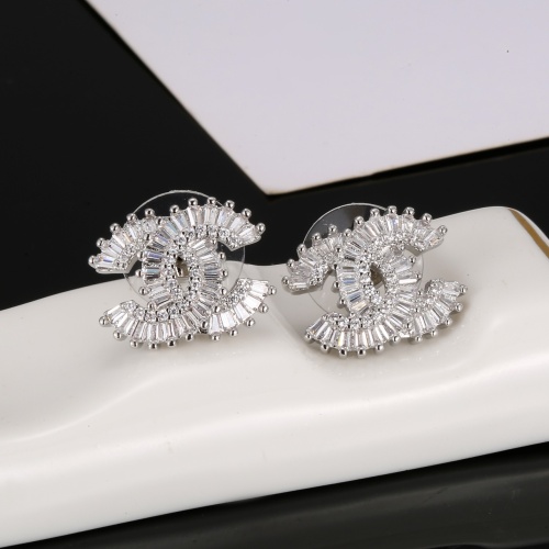 Replica Chanel Earrings For Women #1229366 $27.00 USD for Wholesale