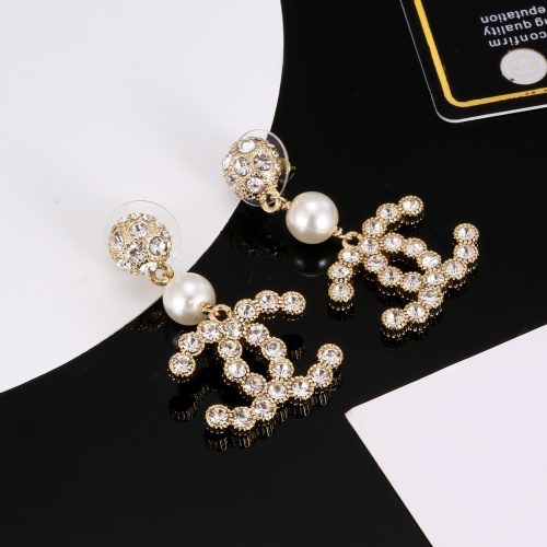 Replica Chanel Earrings For Women #1229367 $27.00 USD for Wholesale