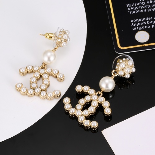 Replica Chanel Earrings For Women #1229368 $27.00 USD for Wholesale