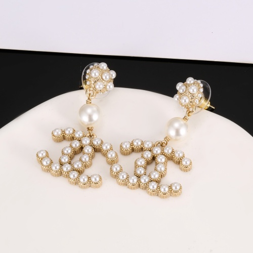 Replica Chanel Earrings For Women #1229368 $27.00 USD for Wholesale