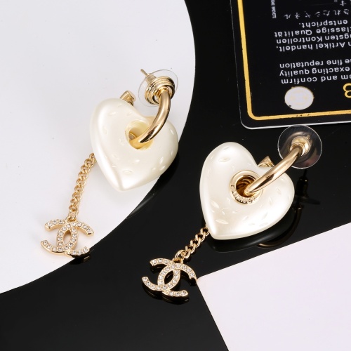 Replica Chanel Earrings For Women #1229370 $29.00 USD for Wholesale