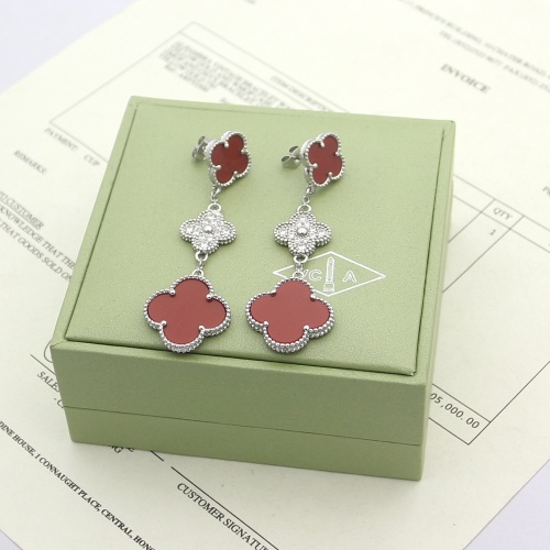 Van Cleef &amp; Arpels Earrings For Women #1229392 $38.00 USD, Wholesale Replica Van Cleef &amp; Arpels Earrings