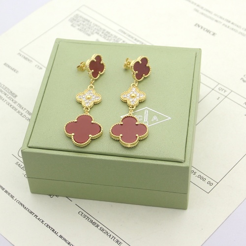 Van Cleef &amp; Arpels Earrings For Women #1229394 $38.00 USD, Wholesale Replica Van Cleef &amp; Arpels Earrings