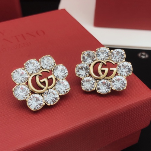 Replica Gucci Earrings For Women #1229425 $27.00 USD for Wholesale