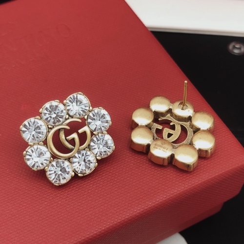 Replica Gucci Earrings For Women #1229425 $27.00 USD for Wholesale