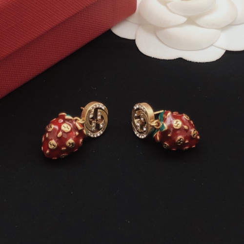 Replica Gucci Earrings For Women #1229430 $29.00 USD for Wholesale