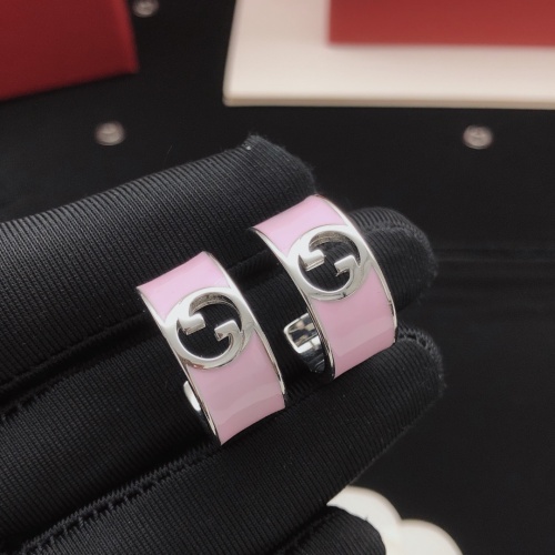 Replica Gucci Earrings For Women #1229440 $29.00 USD for Wholesale