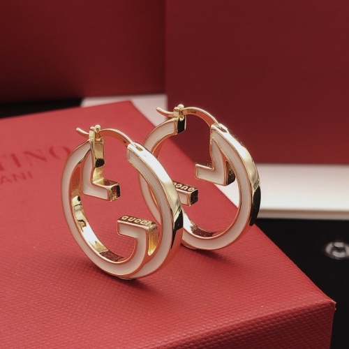 Replica Gucci Earrings For Women #1229441 $27.00 USD for Wholesale