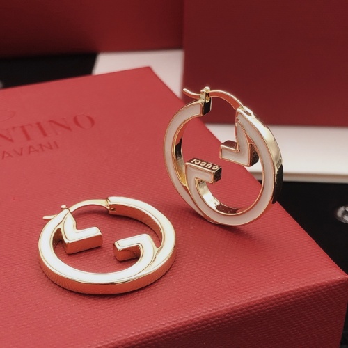 Replica Gucci Earrings For Women #1229441 $27.00 USD for Wholesale