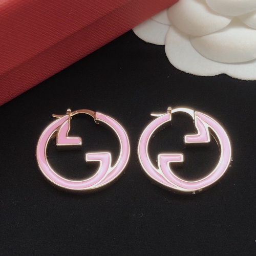 Replica Gucci Earrings For Women #1229442 $27.00 USD for Wholesale