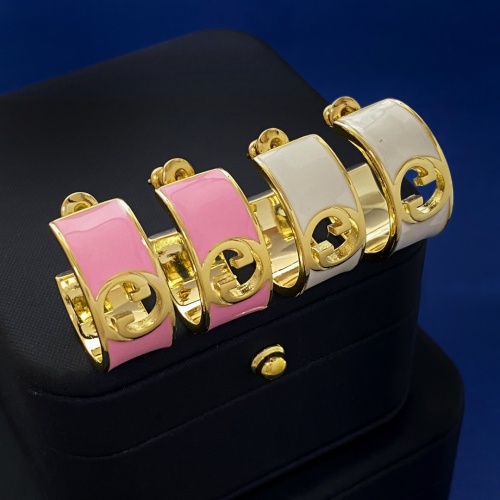 Replica Gucci Earrings For Women #1229446 $29.00 USD for Wholesale