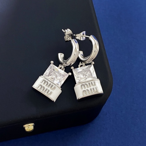 MIU MIU Earrings For Women #1229455 $29.00 USD, Wholesale Replica MIU MIU Earrings