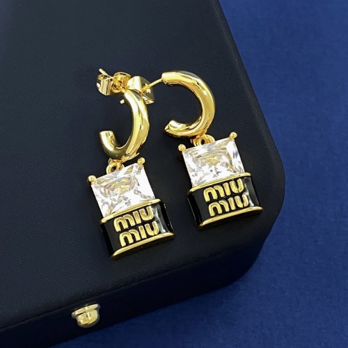 MIU MIU Earrings For Women #1229458 $29.00 USD, Wholesale Replica MIU MIU Earrings