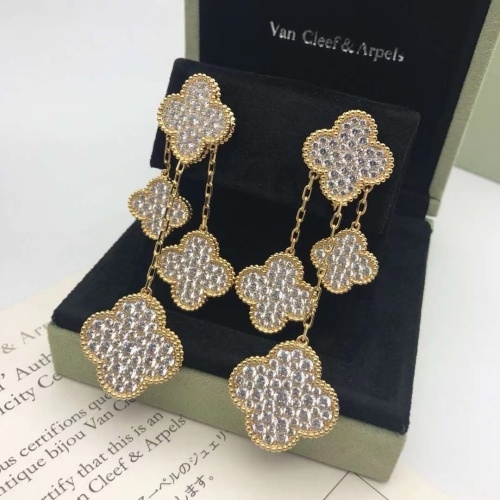 Van Cleef &amp; Arpels Earrings For Women #1229468 $39.00 USD, Wholesale Replica Van Cleef &amp; Arpels Earrings