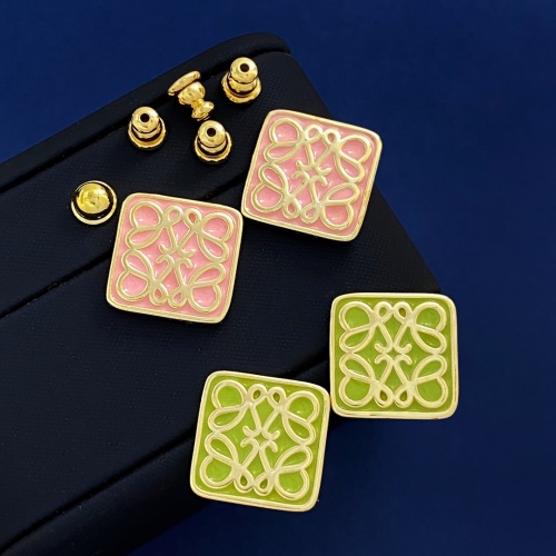 Replica LOEWE Earrings For Women #1229487 $29.00 USD for Wholesale