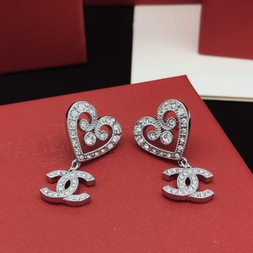 Replica Chanel Earrings For Women #1229497 $27.00 USD for Wholesale