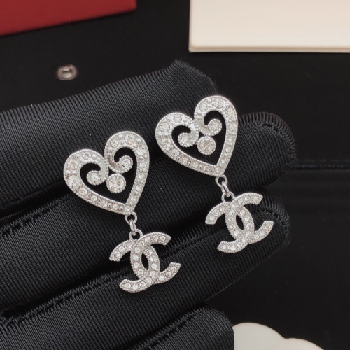 Replica Chanel Earrings For Women #1229497 $27.00 USD for Wholesale