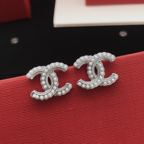 Chanel Earrings For Women #1229498 $27.00 USD, Wholesale Replica Chanel Earrings