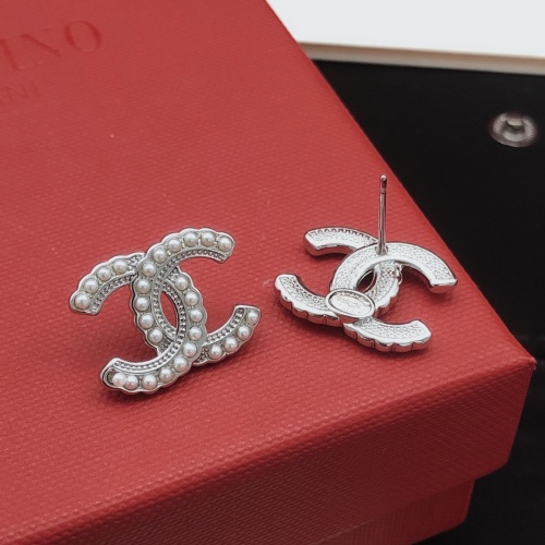 Replica Chanel Earrings For Women #1229498 $27.00 USD for Wholesale