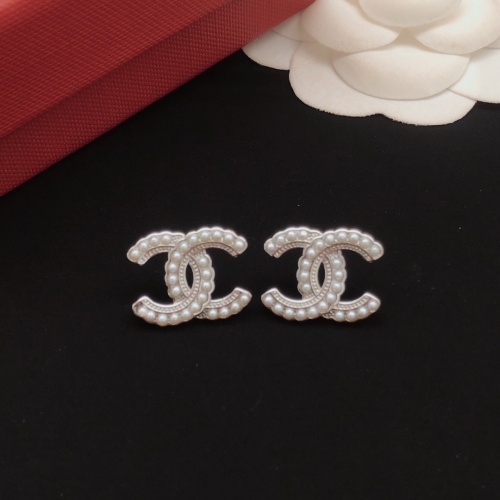 Replica Chanel Earrings For Women #1229498 $27.00 USD for Wholesale