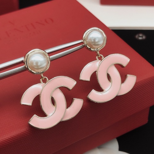 Replica Chanel Earrings For Women #1229499 $27.00 USD for Wholesale