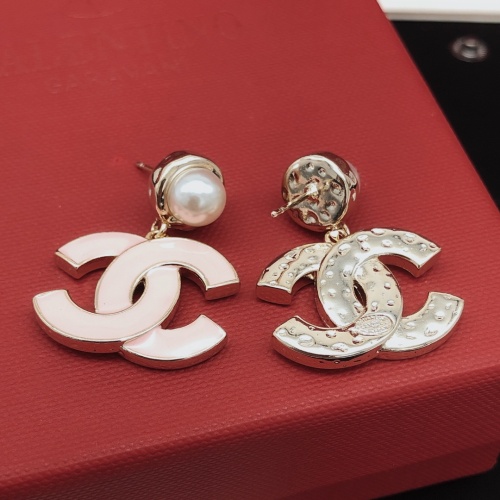 Replica Chanel Earrings For Women #1229499 $27.00 USD for Wholesale