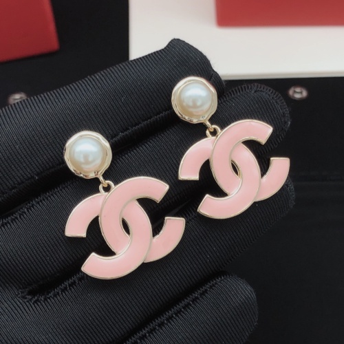 Replica Chanel Earrings For Women #1229499 $27.00 USD for Wholesale