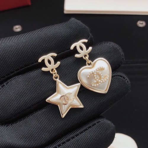 Replica Chanel Earrings For Women #1229502 $27.00 USD for Wholesale