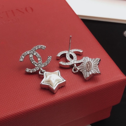 Replica Chanel Earrings For Women #1229504 $27.00 USD for Wholesale