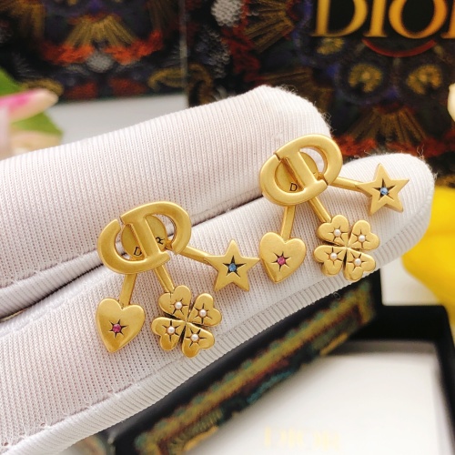 Replica Christian Dior Earrings For Women #1229508 $27.00 USD for Wholesale