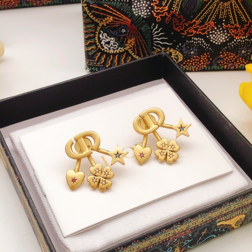 Replica Christian Dior Earrings For Women #1229508 $27.00 USD for Wholesale