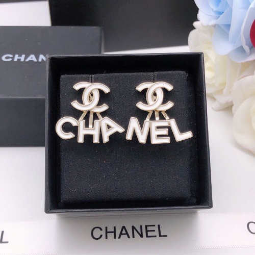 Chanel Earrings For Women #1229530 $25.00 USD, Wholesale Replica Chanel Earrings