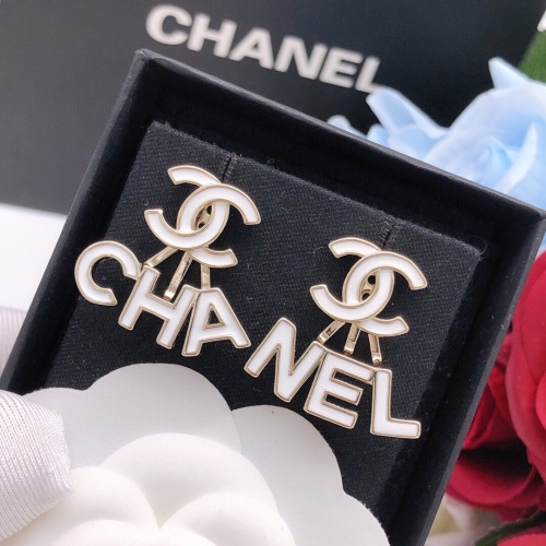 Replica Chanel Earrings For Women #1229530 $25.00 USD for Wholesale