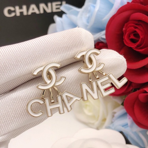 Replica Chanel Earrings For Women #1229530 $25.00 USD for Wholesale